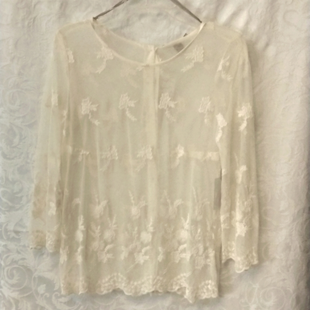 Top Lace NWOT